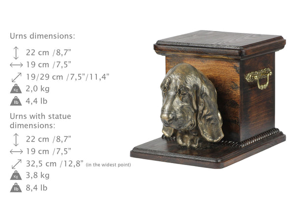 Basset hound sale urn