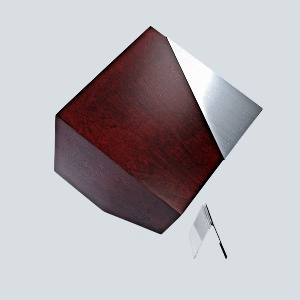 Artistic Geometric Cremation Urn , Unique  memorial  funeral urn for Adult ashes  Handmade Cremation Urn (Art31)