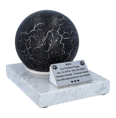 Urn for pet ashes Memorial pet urn Personalise urn for dog cat decorative urn for animal