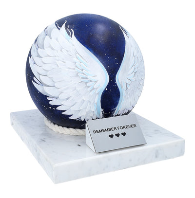 Adult size artistic urn - Angel Wings