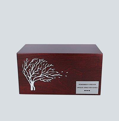 Rectangle Urn With Tree Of Life Urn Ashes Box Casket Box Wooden Urn Box Wooden Cremate Box Casket Box Cremate Urn Adult Unique Adult Urn Box