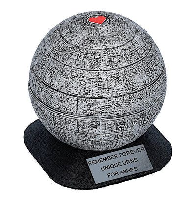 Keepsake with heart Similar to Death Star