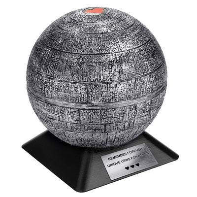 Planet Urn Adult Similar To Death Star Custom Urn for Ashes for STAR WARS Lovers