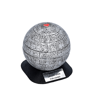 Keepsake with heart Similar to Death Star