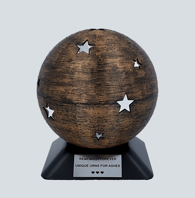 Ball With Stars, Dragon Ball Cremation Urn, Star Sphere Urn For Ashes
