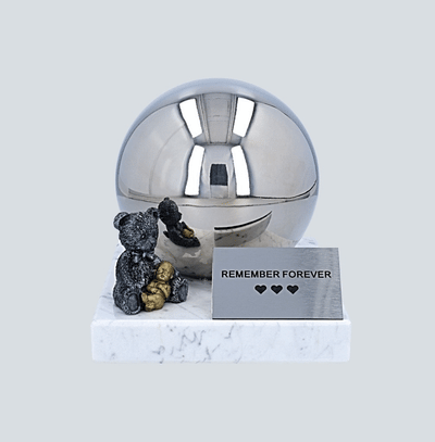 Teddy Bear, Infant ashes urn, Grade "B" (Teddy Bear D-03)