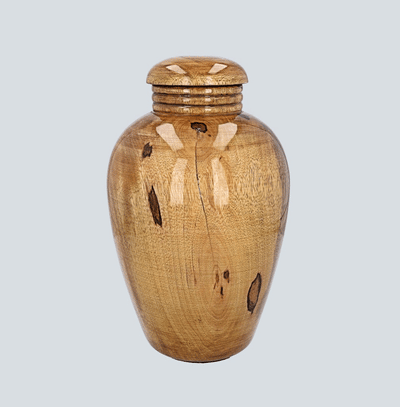 Unique mango funeral urn, Grade "B" (WU51 D-02)