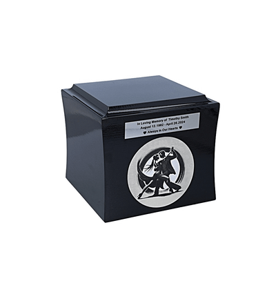 Tango urn for a dancer Dance lover cremation urn for ashes