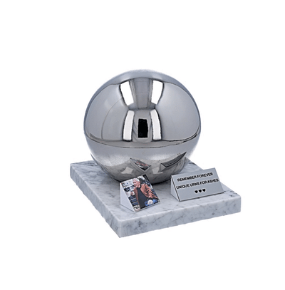 Luxury Adult Urn for Cremation Ashes With A Photo And Memorial Plaque