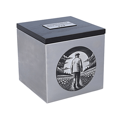 Funeral urn for a grandfather