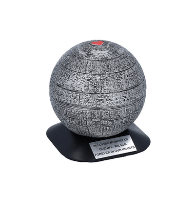 Keepsake with heart Similar to Death Star