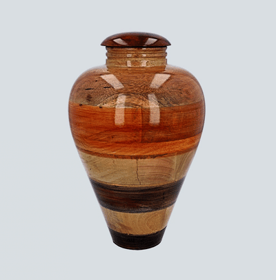 Discounted mango medium size urn, Grade "B"