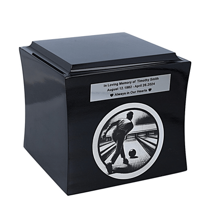 Theme bowling urn Funeral personalized urn