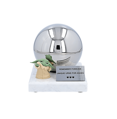 Unique child urn with Baby Yoda Grade B Economic ashes urn