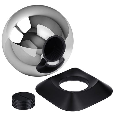 Outdoor Cremation Urn For Ashes, Waterproof Urn For Memorial Garden, Solid Stainless Steel Urn For Adult Ashes