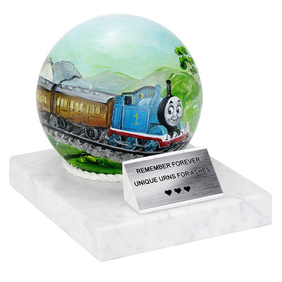 Thomas the train - theme urn for children ashes
