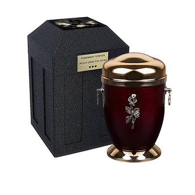 Burial Set – Metal Urn with Protective Vault - Funeral Set