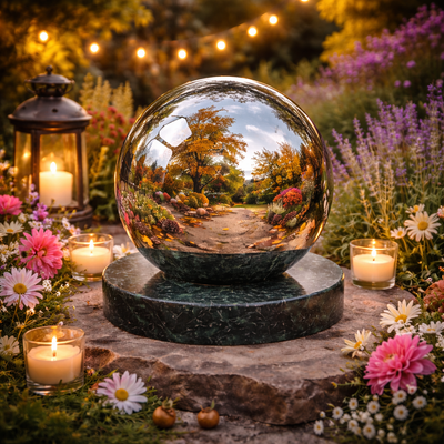 Outdoor urn for the garden - urn for the dog or for some of the ashes.