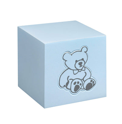 Child and infant  cremation urn for ashes Teddy Bear |Blue|Pink|White . Baby Cremation Urn for ashes. . - unique.urns_caskets