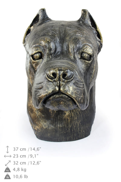 Cane Corso Italian Mastiff Cremation Urn for Dog's ashes, Unique Pet memorial statue (7) - unique.urns_caskets