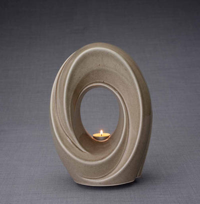 Unique Ceramic Cremation urn for ashes. Stunning memorial funeral Urn for Adult - The Passage - unique.urns_caskets