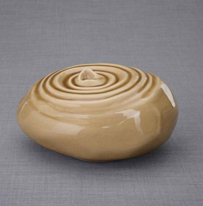 Unique Ceramic Cremation urn for ashes. Stunning memorial funeral Urn for Adult - Resonance - unique.urns_caskets