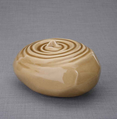 Unique Ceramic Cremation urn for ashes. Stunning memorial funeral Urn for Adult - Resonance - unique.urns_caskets