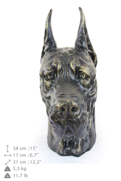 Great Dane  Memorial Urn for Dog's ashes , Pet urn Great Dane Cremation urn/Statue (12) - unique.urns_caskets