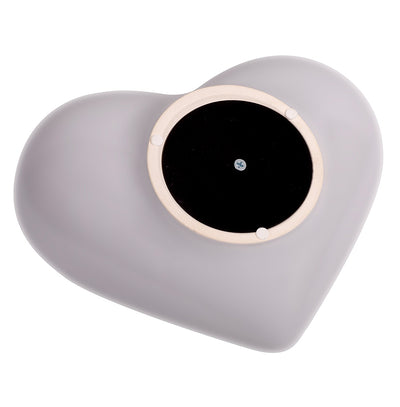 Elegant Heart shaped Ceramic Cremation urn for ashes. Unique memorial funeral Urn (CS2)