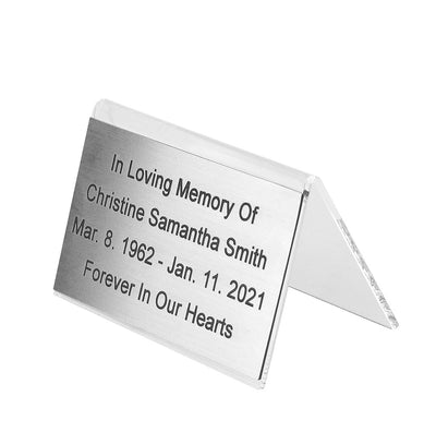 Gray Cremation Urn for Ashes with Rose Emblem. Funeral Urn For Adult (UMB2)