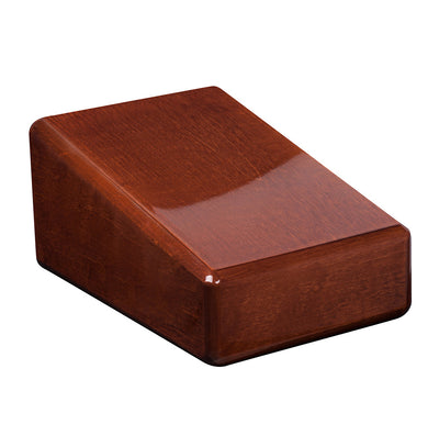 Unique Wooden Cremation Urn for Adult Ashes Modern Funeral casket High Gloss (WU54) - unique.urns_caskets