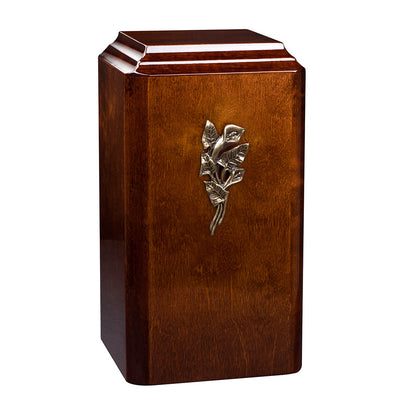 Modern Cremation Casket Funeral Ashes Urn for Adult- High Gloss (WU53) - unique.urns_caskets