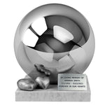 Side by Side Two hearts . Companion Stainless Steel Cremation ashes Urn XL Size