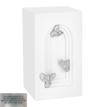 Cathedral Unique Modern Cremation Urn for adult Funeral urn for ashes (Art35) - unique.urns_caskets