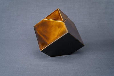 Abstract Handmade Cremation Urn for Ashes - Large, Beautiful Ceramic Urn for Ashes